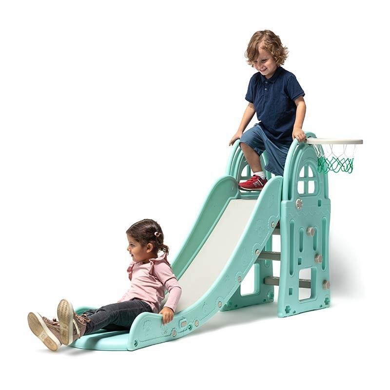 XL-Rutsche für Kinder mit Korb 4/7
