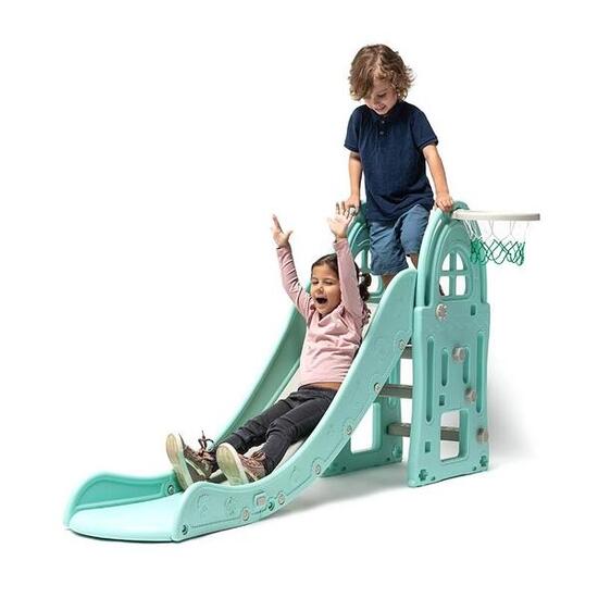 XL-Rutsche für Kinder mit Korb