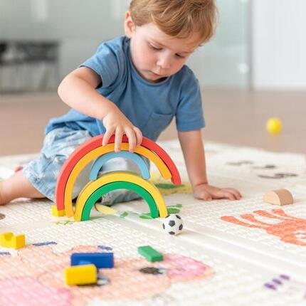 Tapis de gymnastique pliant pour enfants