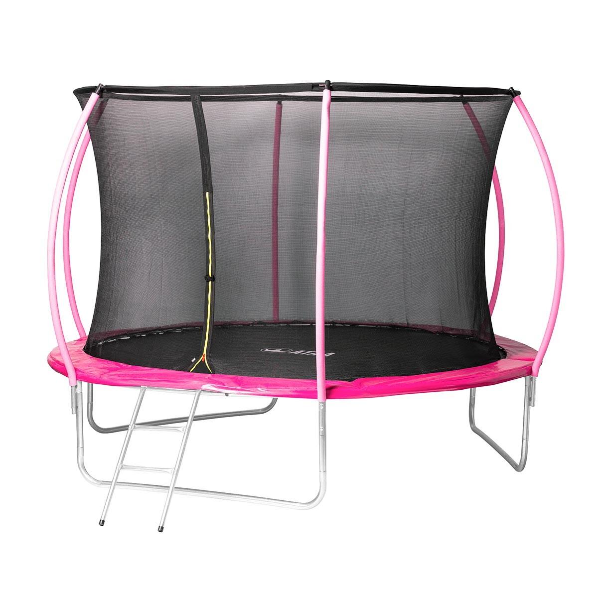 ATAA Oval Kindertrampolin mit Netz 2/7