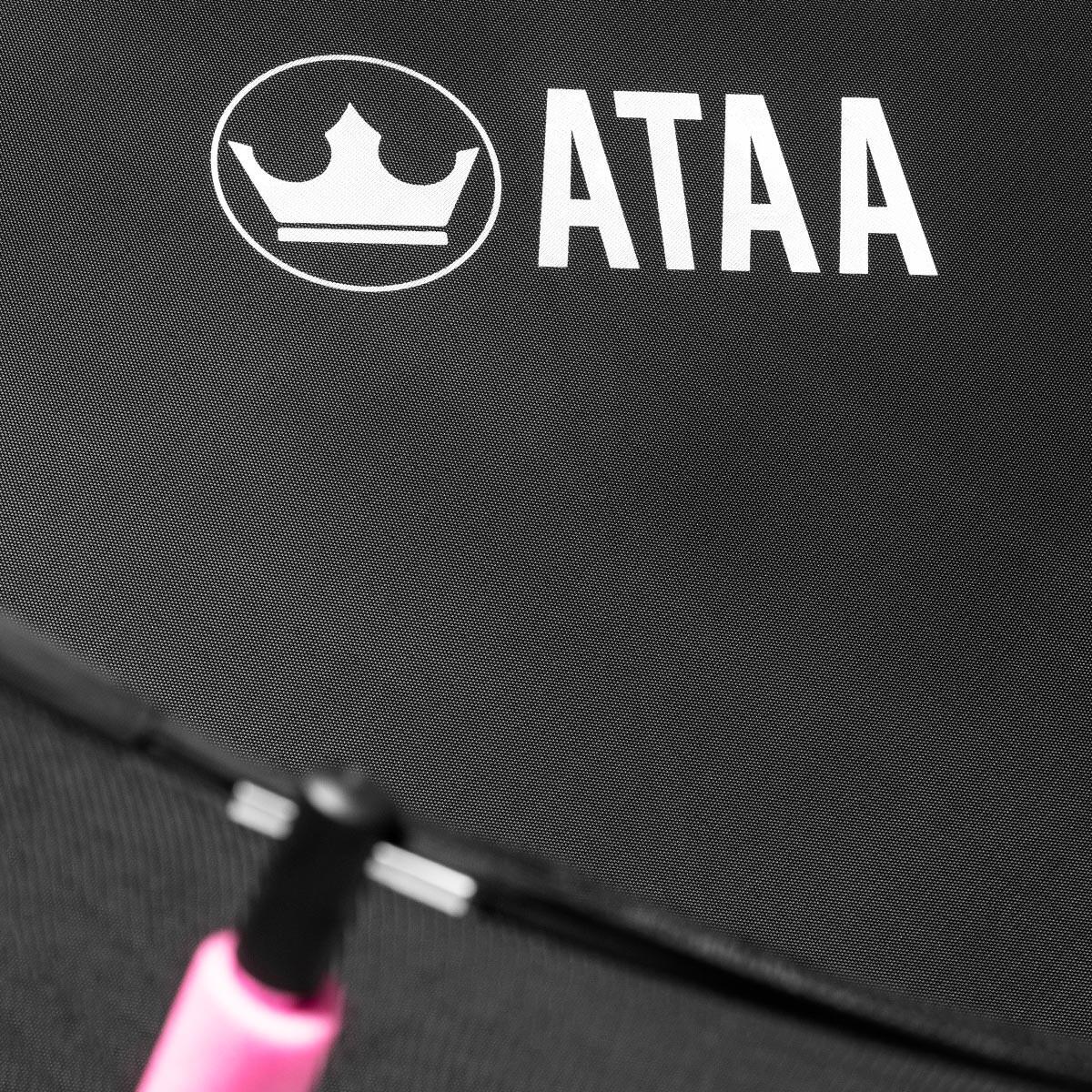 ATAA Oval Kindertrampolin mit Netz 4/7