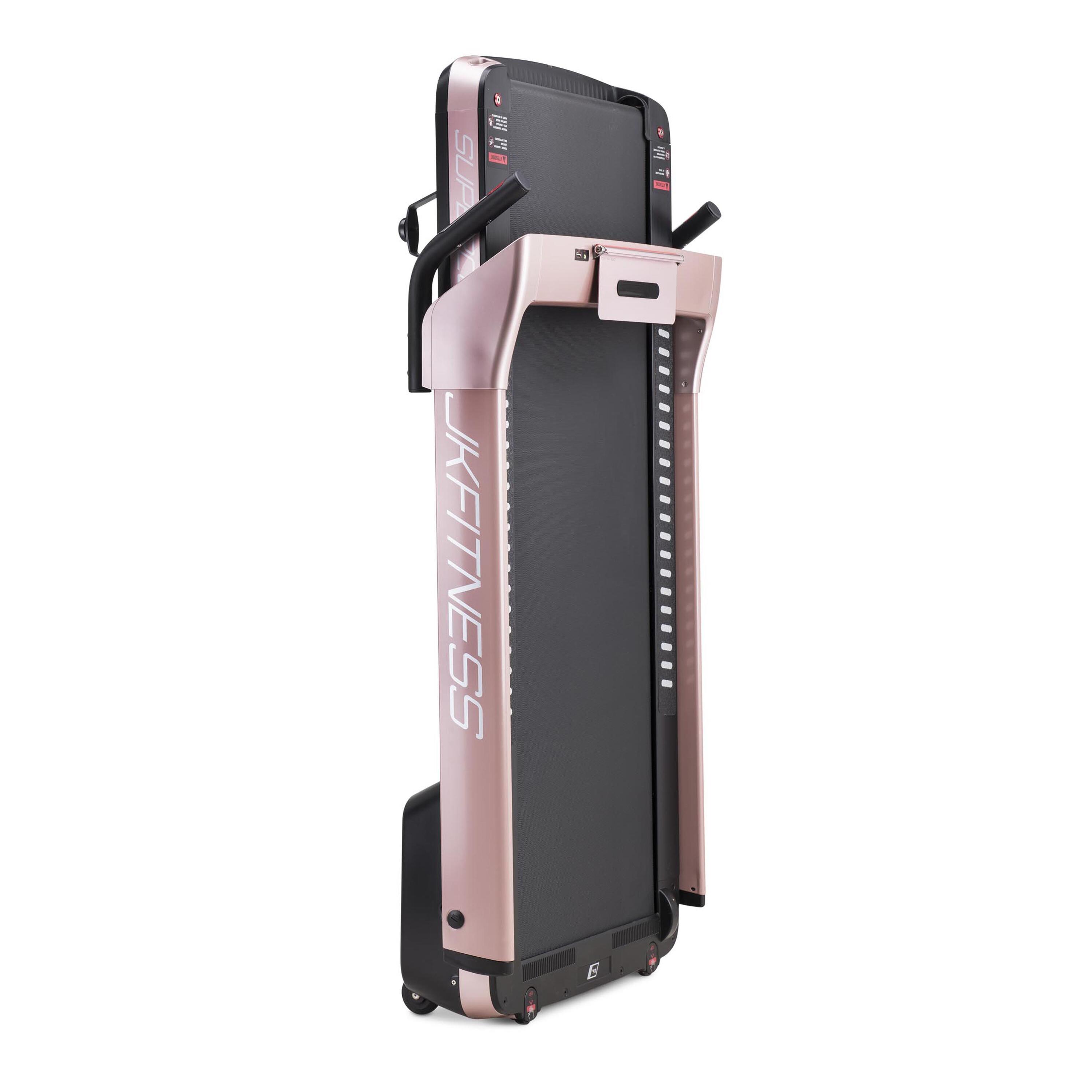 Tapis Roulant JK Fitness SUPERCOMPACT48 Pink 2021 compatibile Zwift e Kinomap 3/5