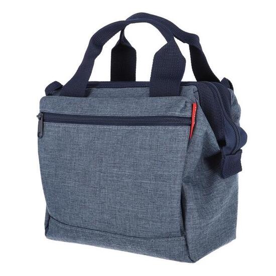 Klickfix Lenkertasche Roomy twist blue, 24x22x13cm, 4ltr, 630g