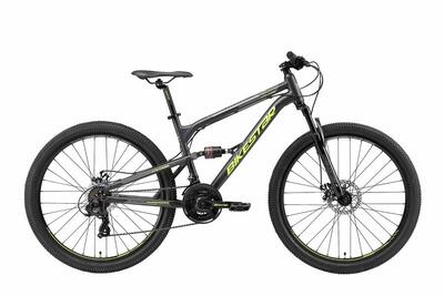 MTB 26" alluminio. full suspension. 21 velocità. freno a disco