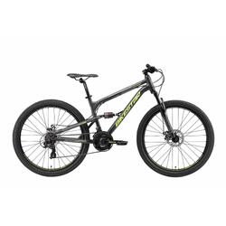 VTT 26" aluminium, tout suspendu, 21 vitesses, frein à disque