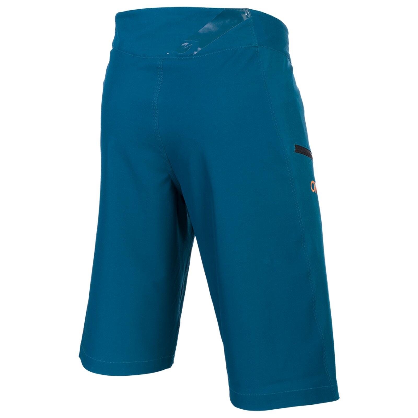 MTB Shorts MATRIX Unisex Petrol/Orange 2/2