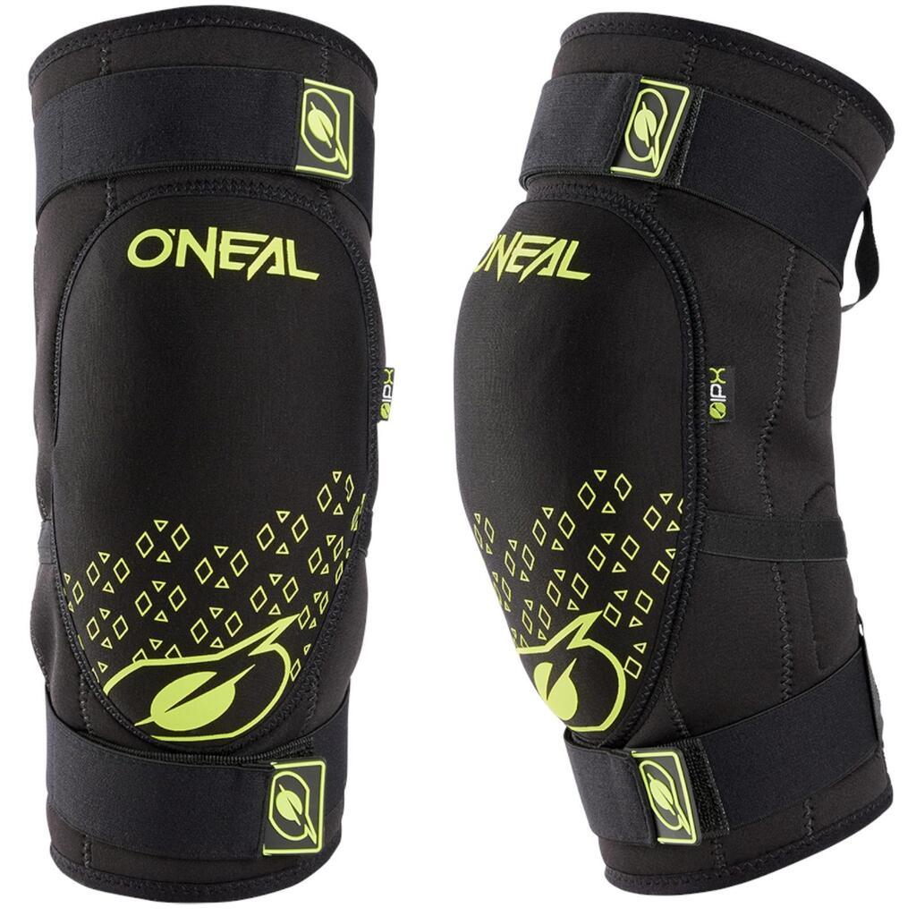 O'Neal Dirt V.23 Knee Pads Black / Fluorescent Yellow