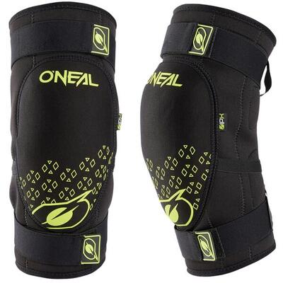 Ginocchiere O'Neal Dirt V.23 nero / giallo fluorescente