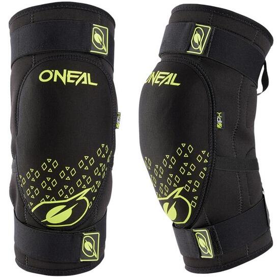 Ginocchiere O'Neal Dirt V.23 nero / giallo fluorescente