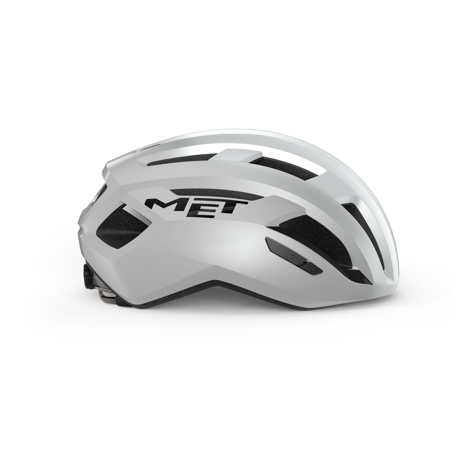 Casque MET Vinci Mips Blanc Argent 2/7