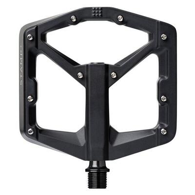 Mtb platform pedaal stamp 2 large. zwart
