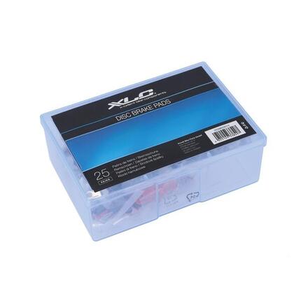 Paire de Plaquettes Organiques XLC BP-O20 pour Shimano Saint et TRP (25 Paires)