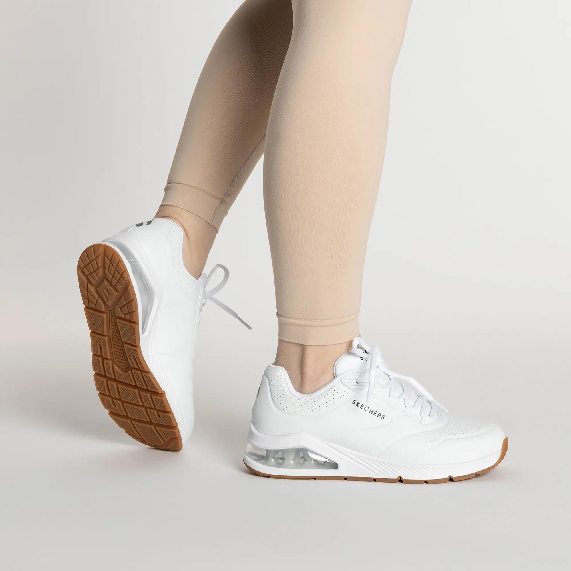 Buty damskie Skechers UNO 2 155543-WHT niskie system amortyzacja 38,5 2/7