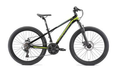 MTB 24" aluminium, Kinderrad 9 Jahre, 21 Gang, Scheibenbremse