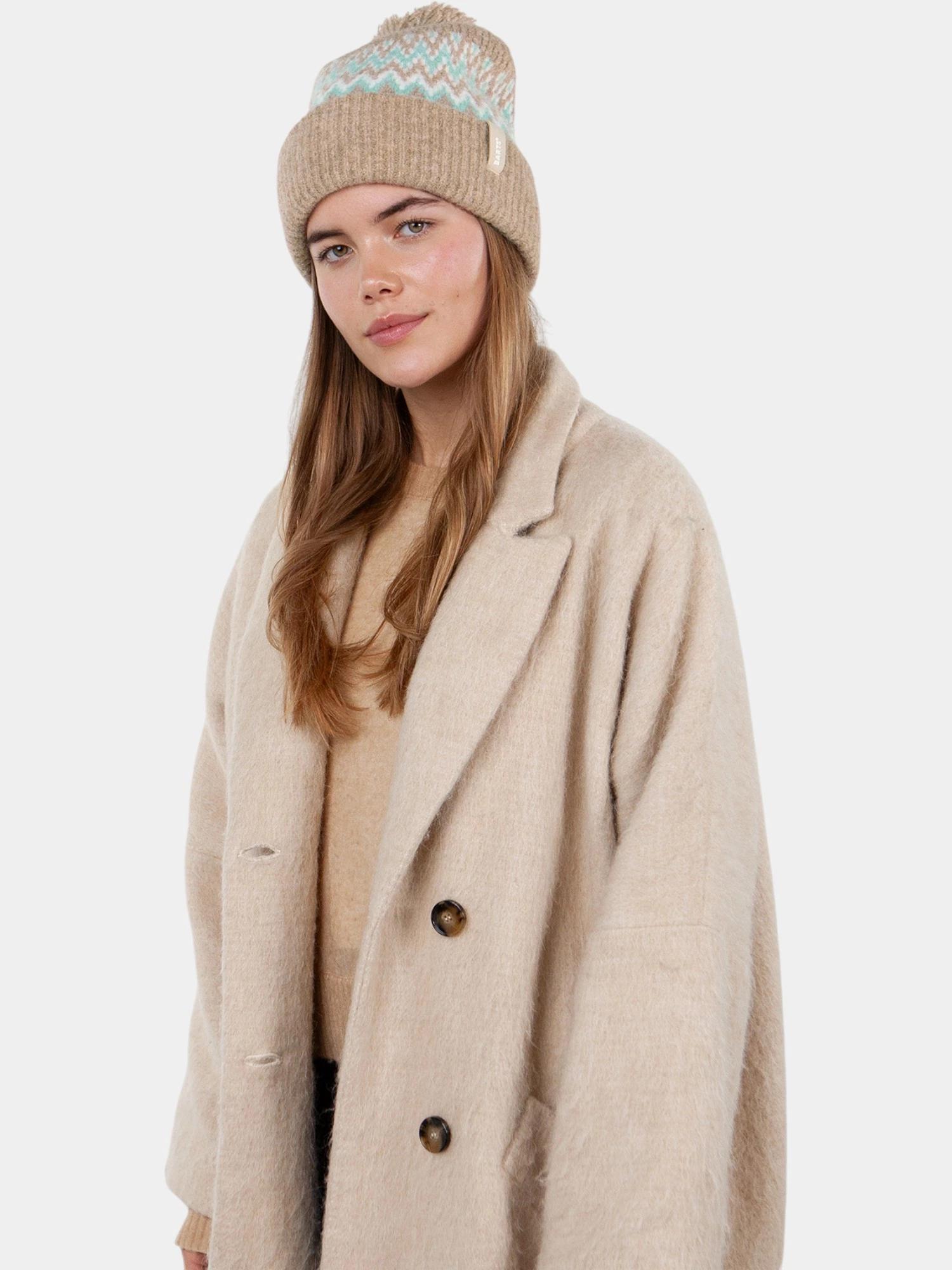 Bonnet Nakarah Beanie Light Brown Femme 3/4