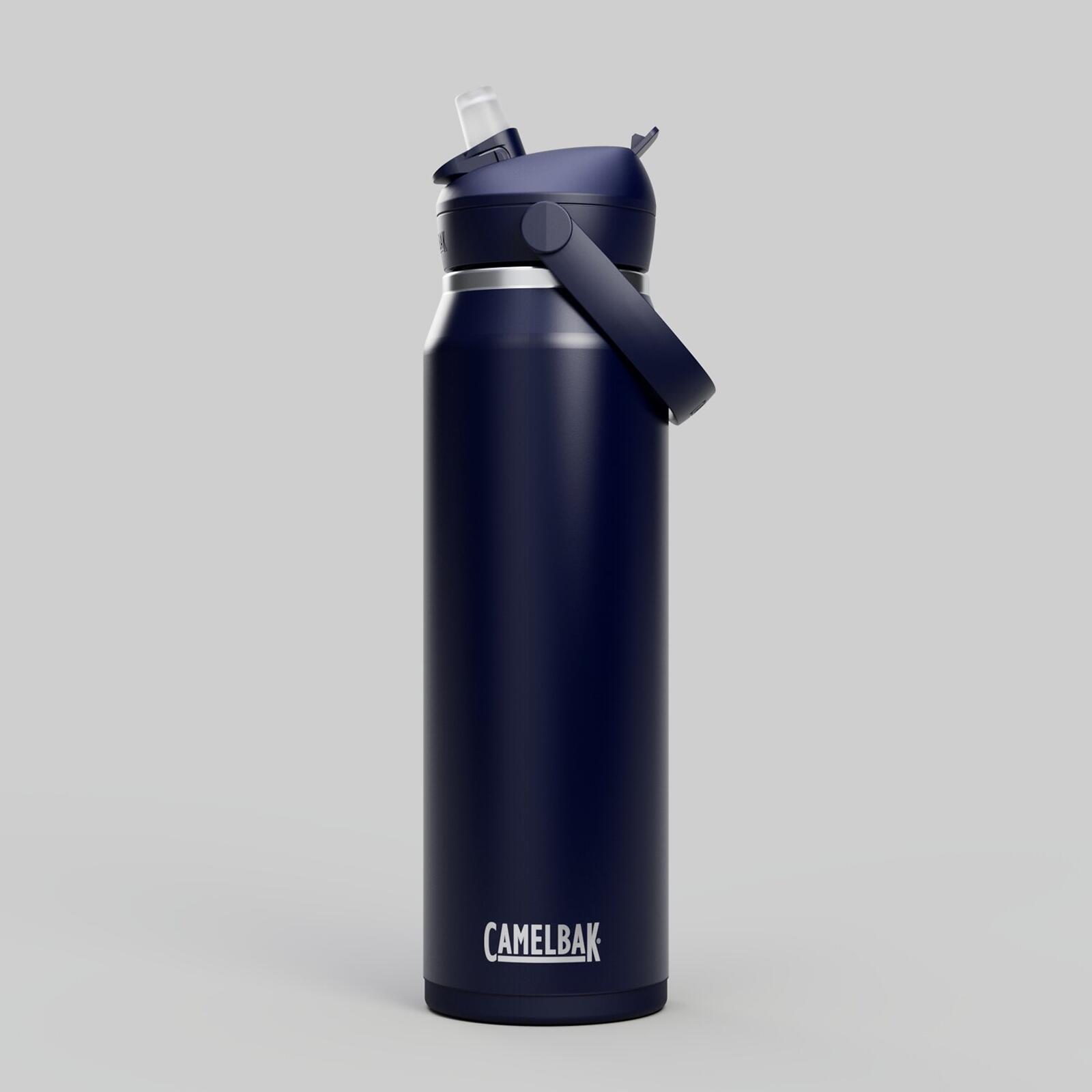 Camelbak - Gourde Camelbak Thrive Flip Straw Vss 950ml Bleu - Bouteille Isotherme - Bleu - 1 L - Decathlon
