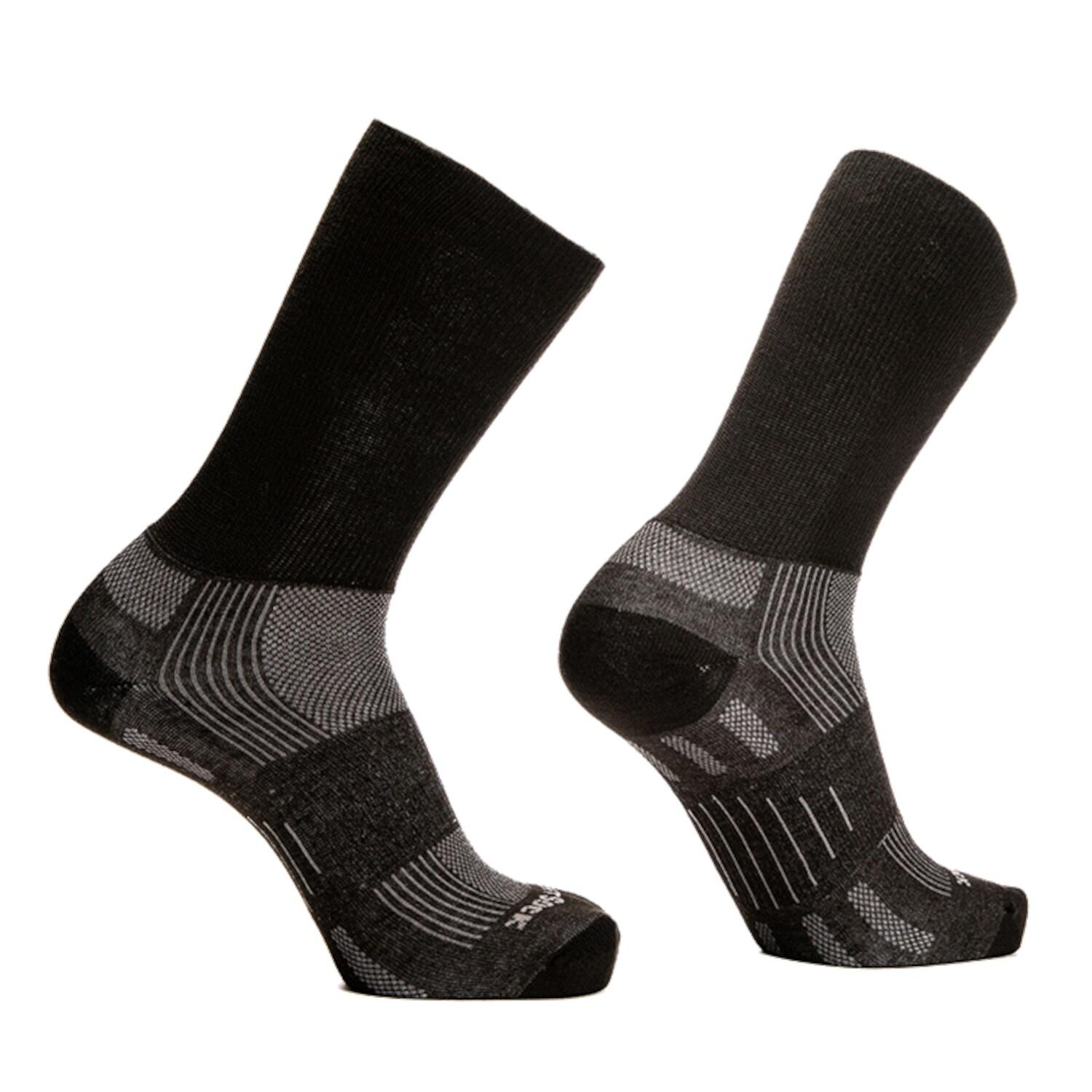 Wrightsock Explore Crew - Zwart - 41/45 3/4