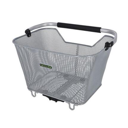 Racktime System Korb Baskit Deluxe 2.0 45x33x30cm, silber, 23ltr, Snapit 2.0