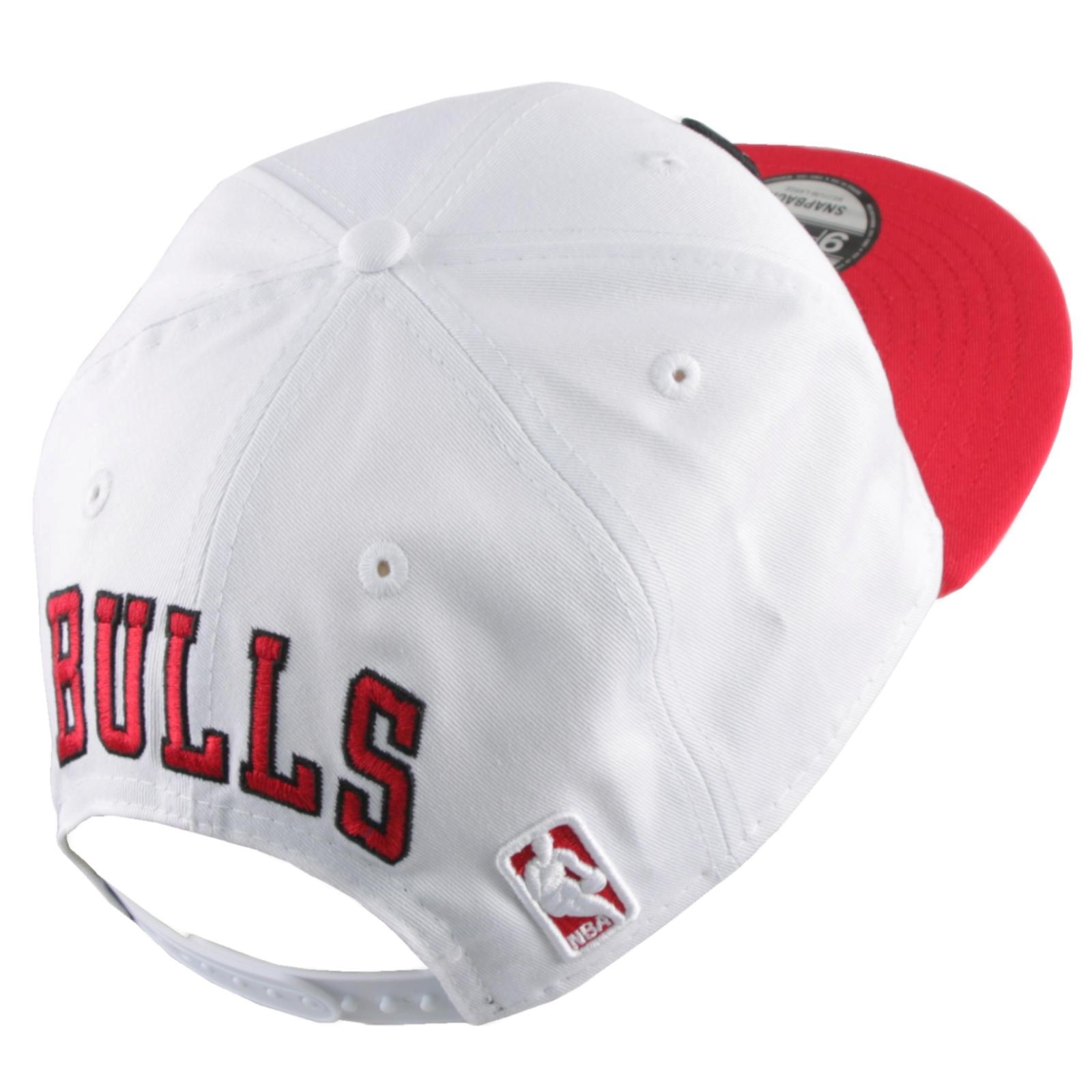 Trucker Cap 9FIFTY NBA Chicago Bulls White Crown Adulte Unisexe NEW ERA 3/5