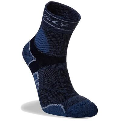 Hilly trail anklet maximum - navyblauw - standaard sok (l/r)