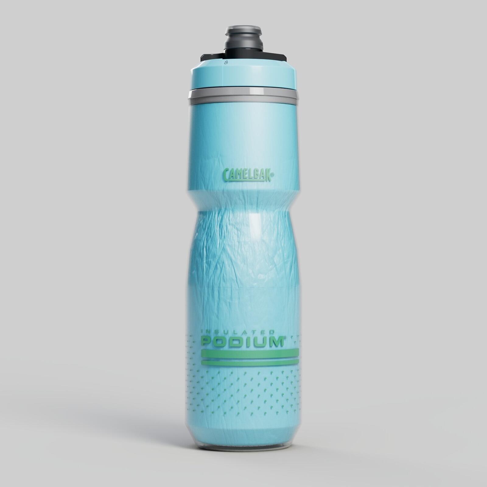 Camelbak - Bidon Isotherme Camelbak Podium Insulated Chill Crystal Blue Turquoise - 710ml - Gourde - Vert - Decathlon
