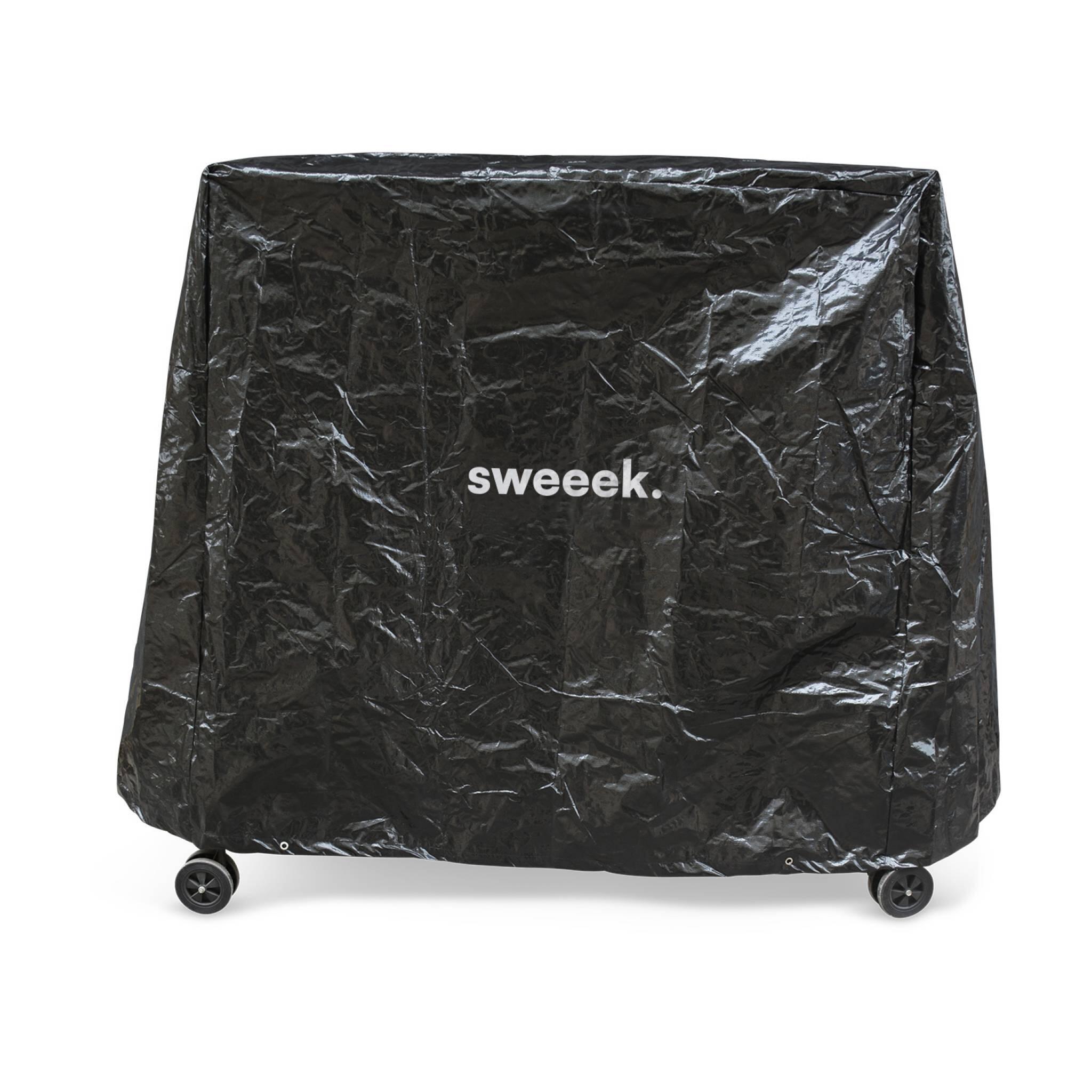 Housse en PVC noire pour table de ping pong  | sweeek 3/4