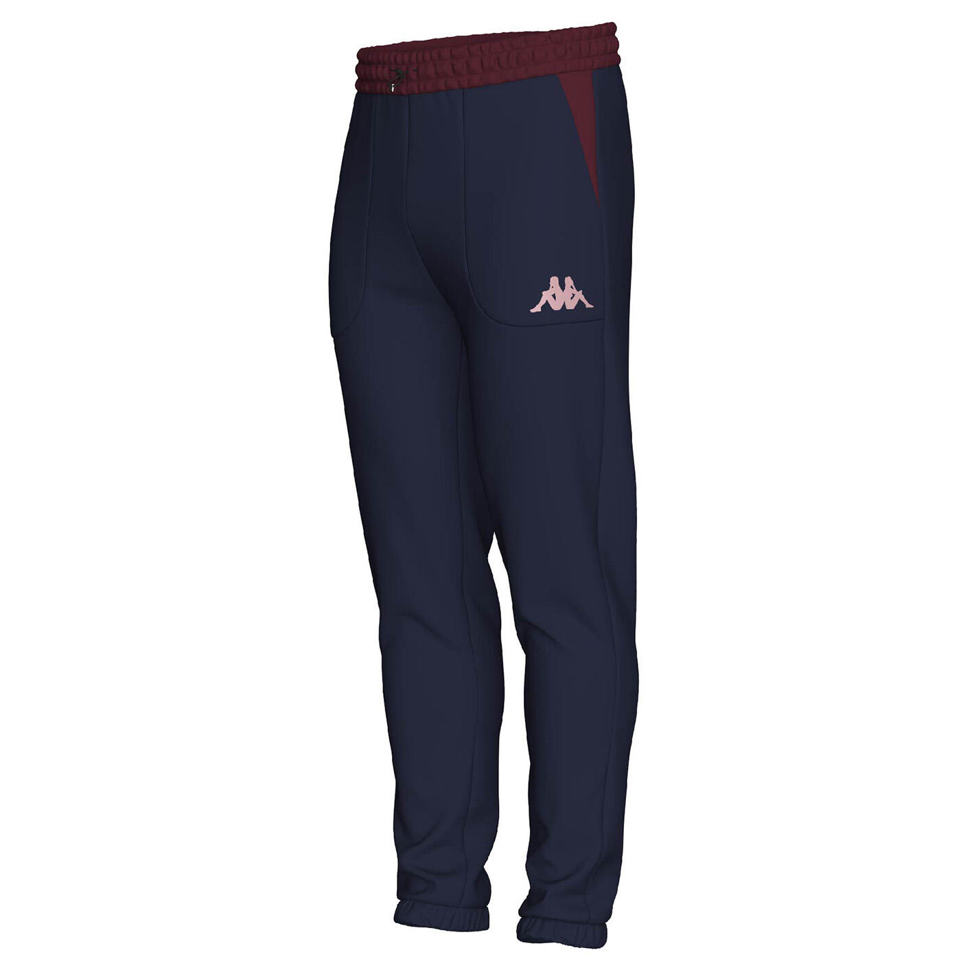 Pantalon Jogging pour enfant Union Bordeaux Bègles Kappa Messo Bleu marine et 4/4