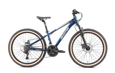 MTB 24" aluminium, Kinderrad 9 Jahre, 21 Gang, Scheibenbremse