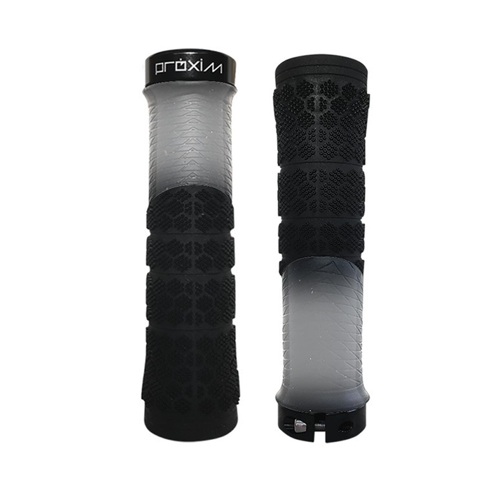 PROLOGO Poignées Proxim X-Shred noir/gris fumée, 135mm