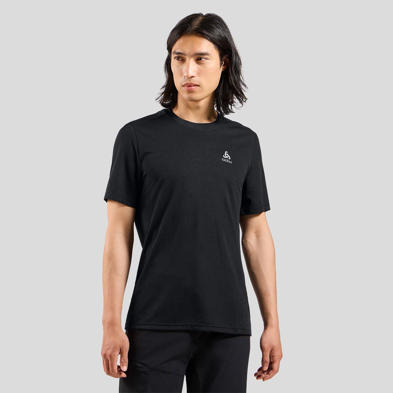 Maillot mangas cortas Odlo F-Dry negro 3/5