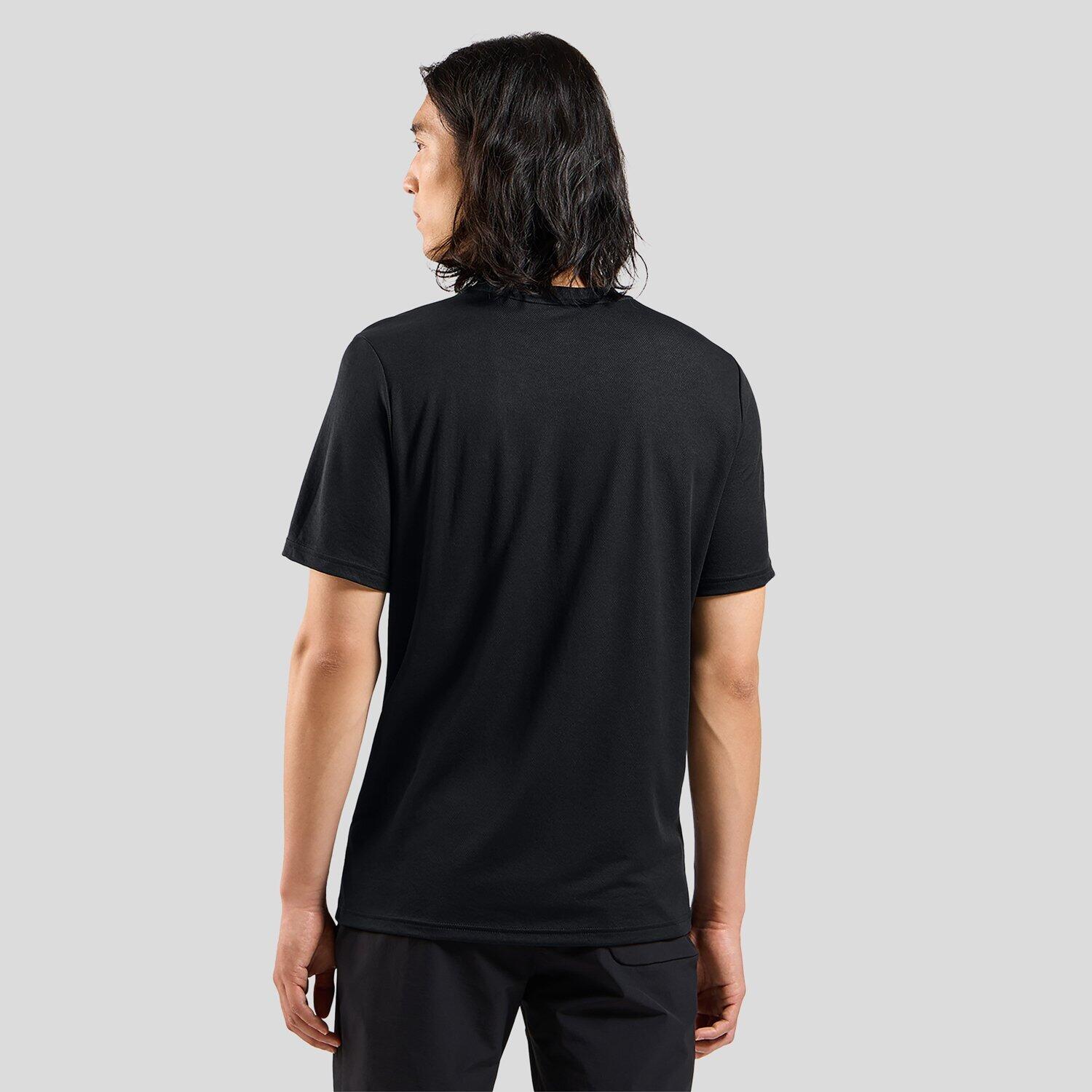 Maillot mangas cortas Odlo F-Dry negro 4/5