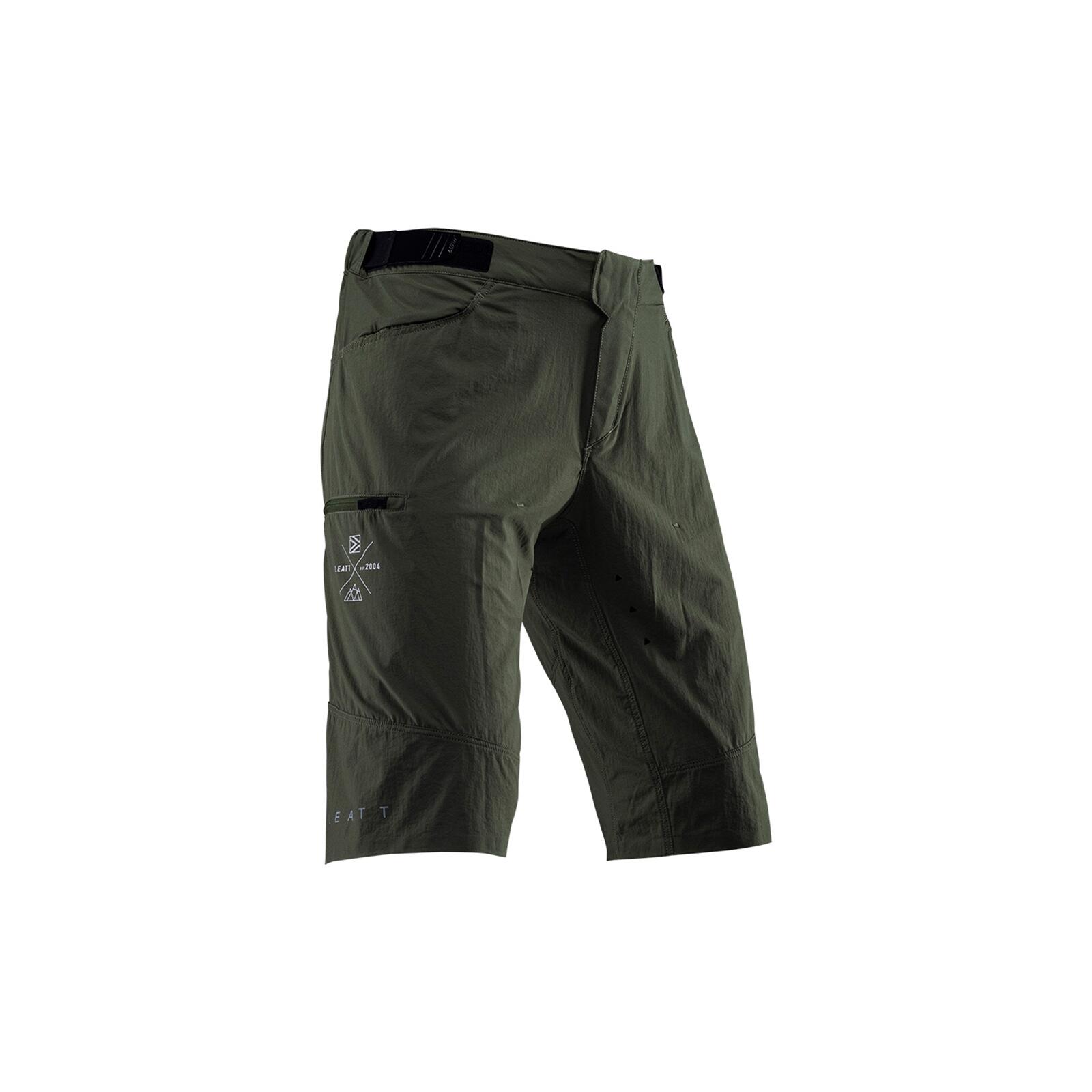 Leatt - Short Vtt Trail 2.0 Multi-poches Vert Homme - Short De Vélo - Vert - S - Decathlon