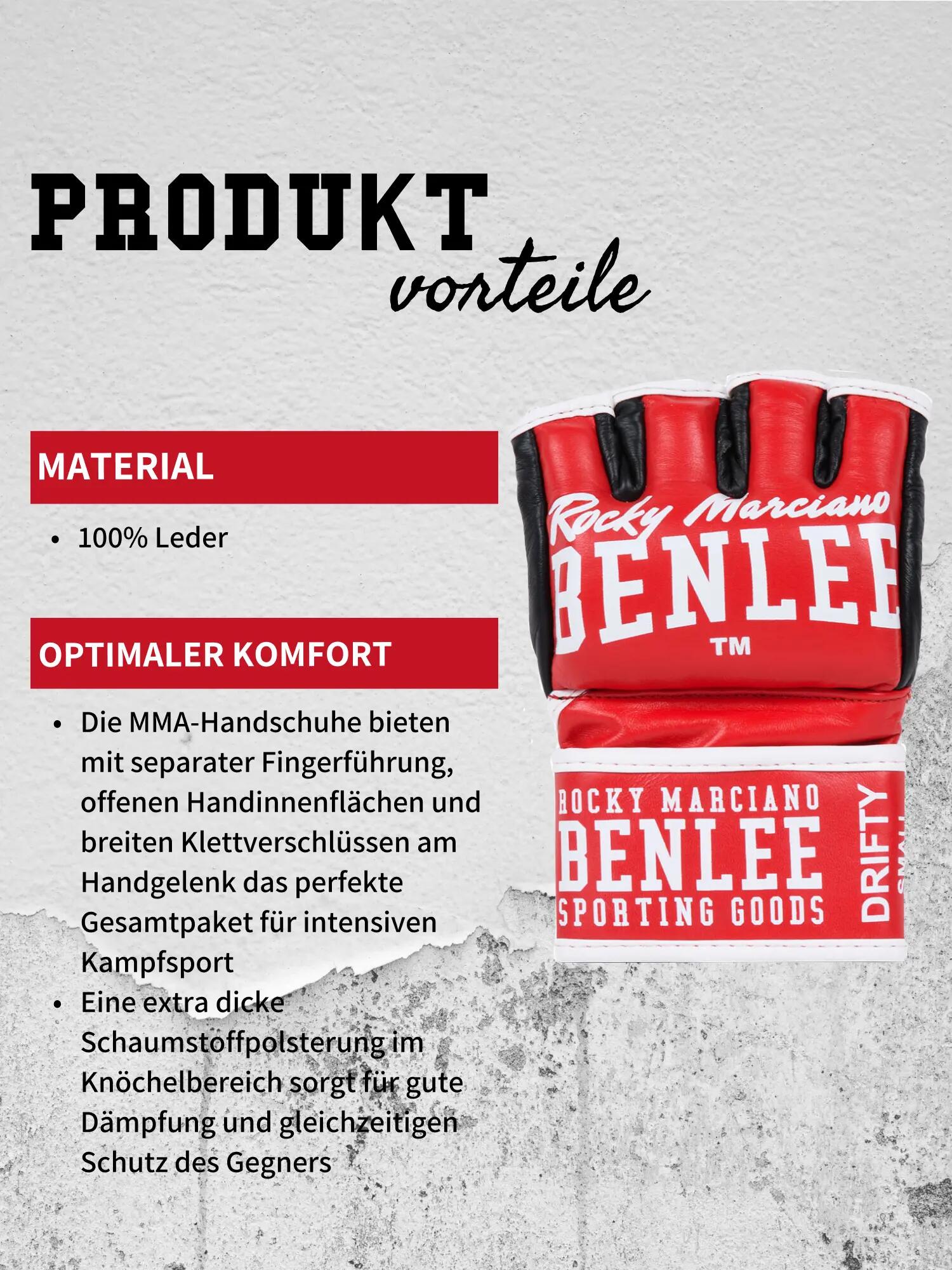 Gants de MMA entraînement Benlee Drifty 7/9