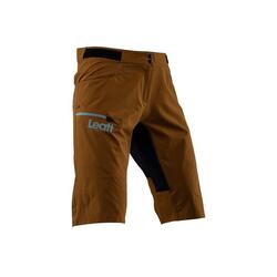 Short VTT femme AllMountain 3.0 en tissu Soft-Touch Marron