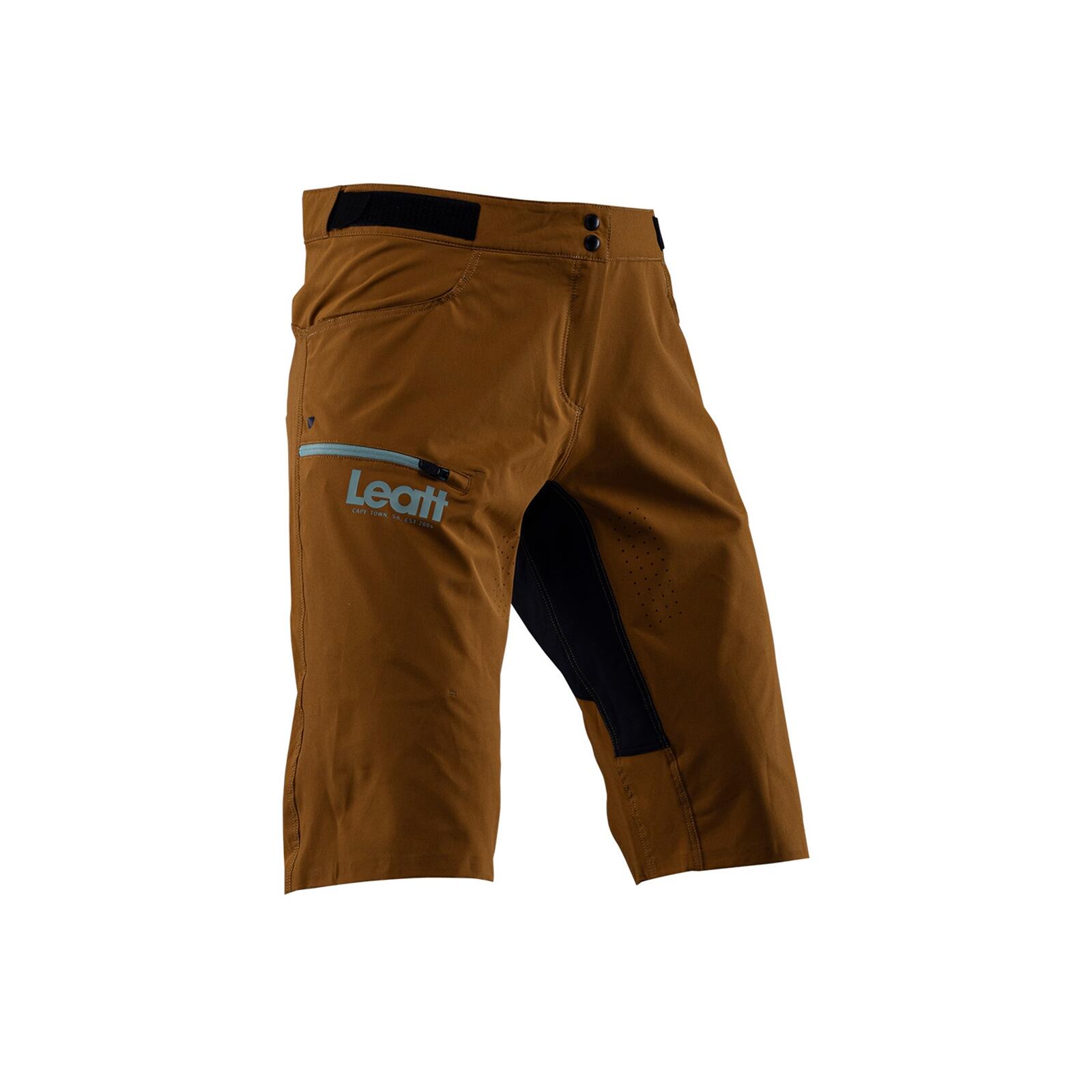 Leatt - Short Vtt Femme Allmountain 3.0 En Tissu Soft-touch Marron - Short De Vélo - Marron - 40 M - Decathlon