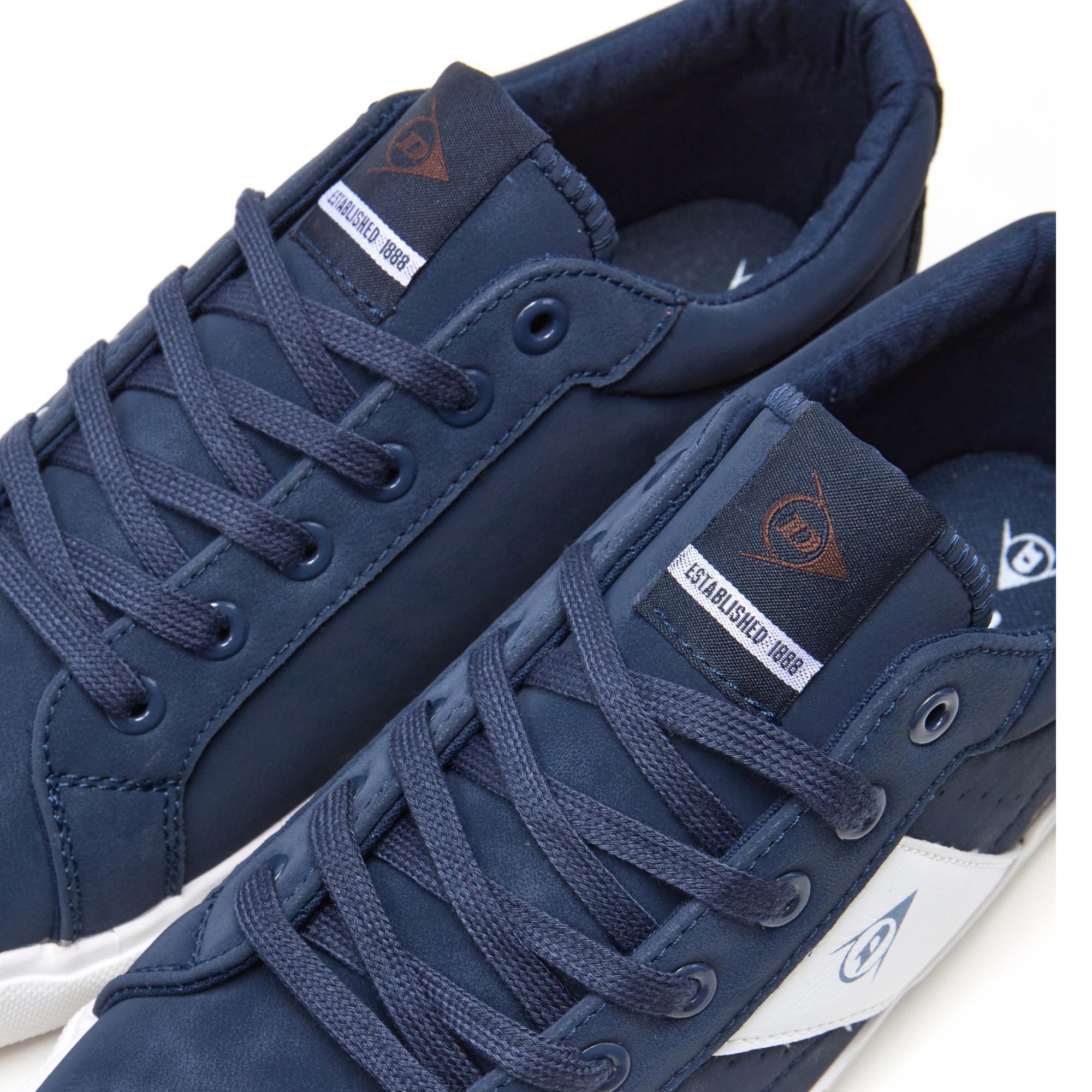 Zapatillas Dunlop Hombre 36058 Azul Marino con Cordones 5/5