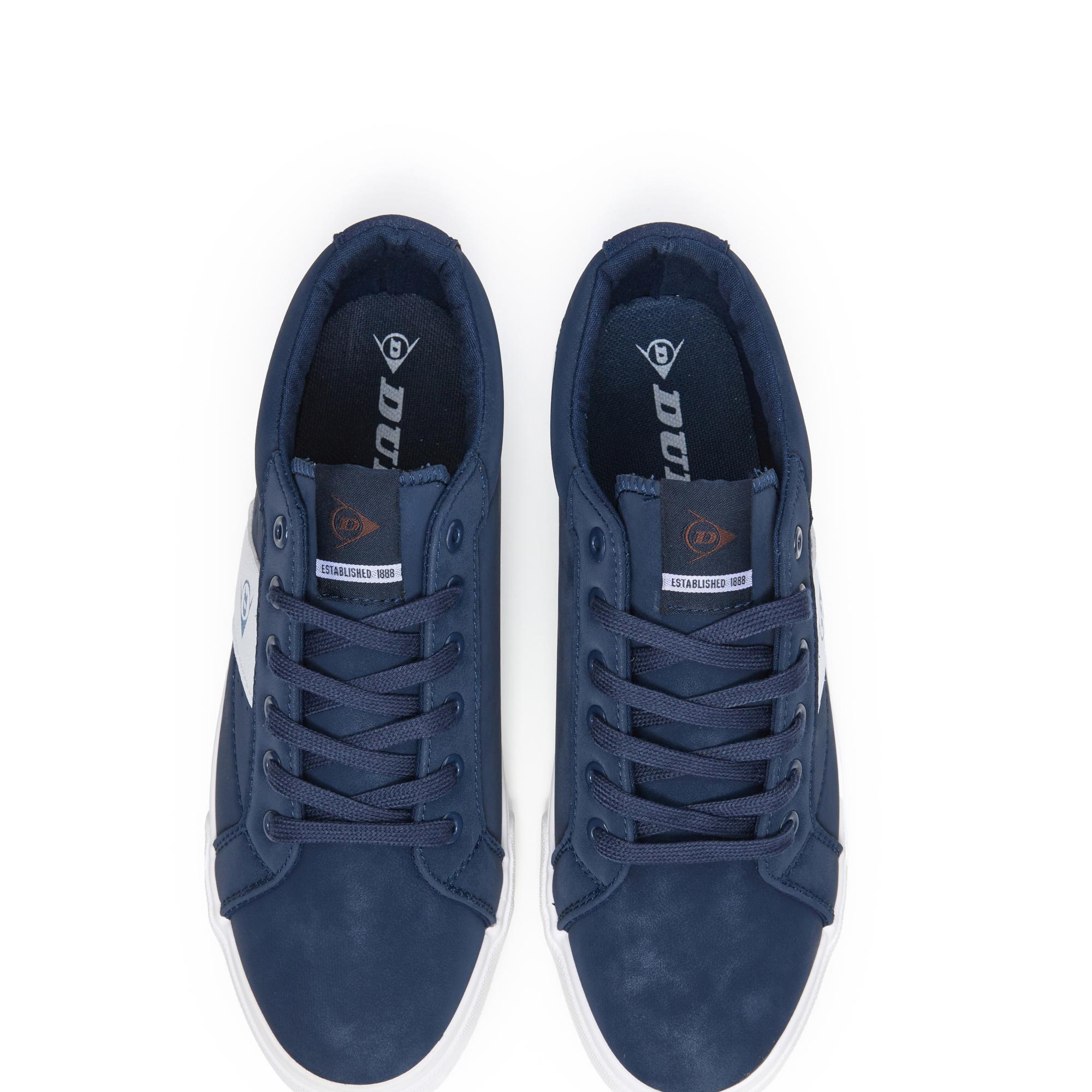 Zapatillas Dunlop Hombre 36058 Azul Marino con Cordones 4/5