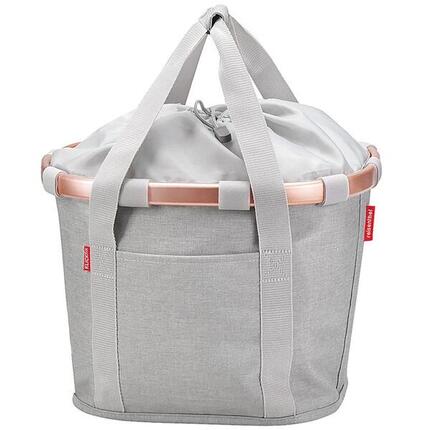 Klickfix City-Tasche Bikebasket twist sky rose, 35x28x26cm,15ltr, 800g