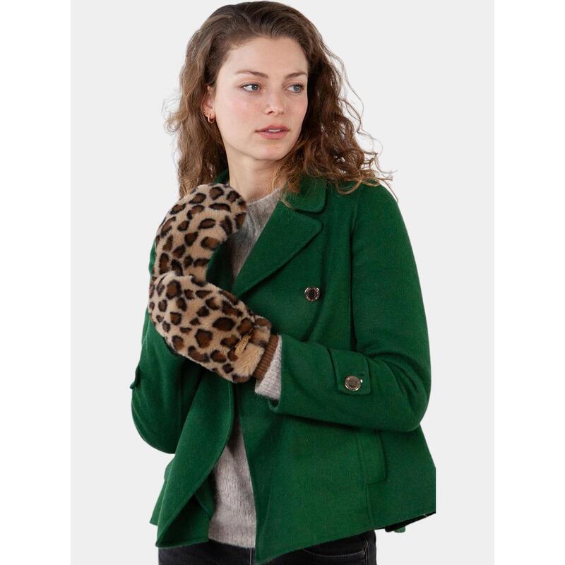 Manusi Fur Mitts femei