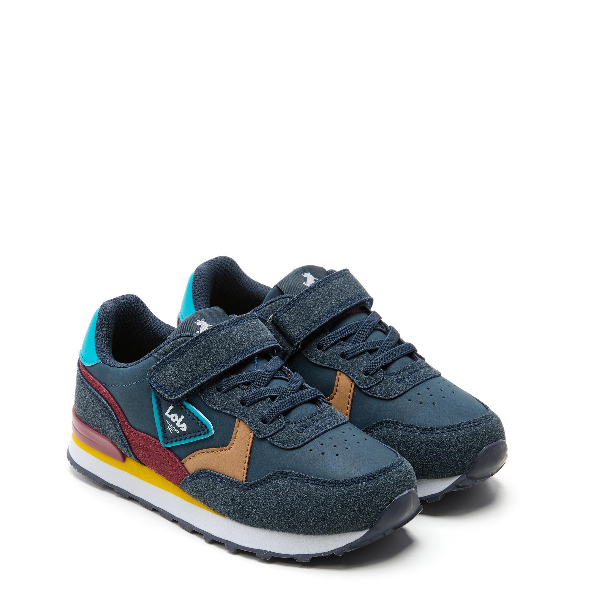 Zapatillas Lois Niño 59040 Azul Marino  Tira Adherente 2/5