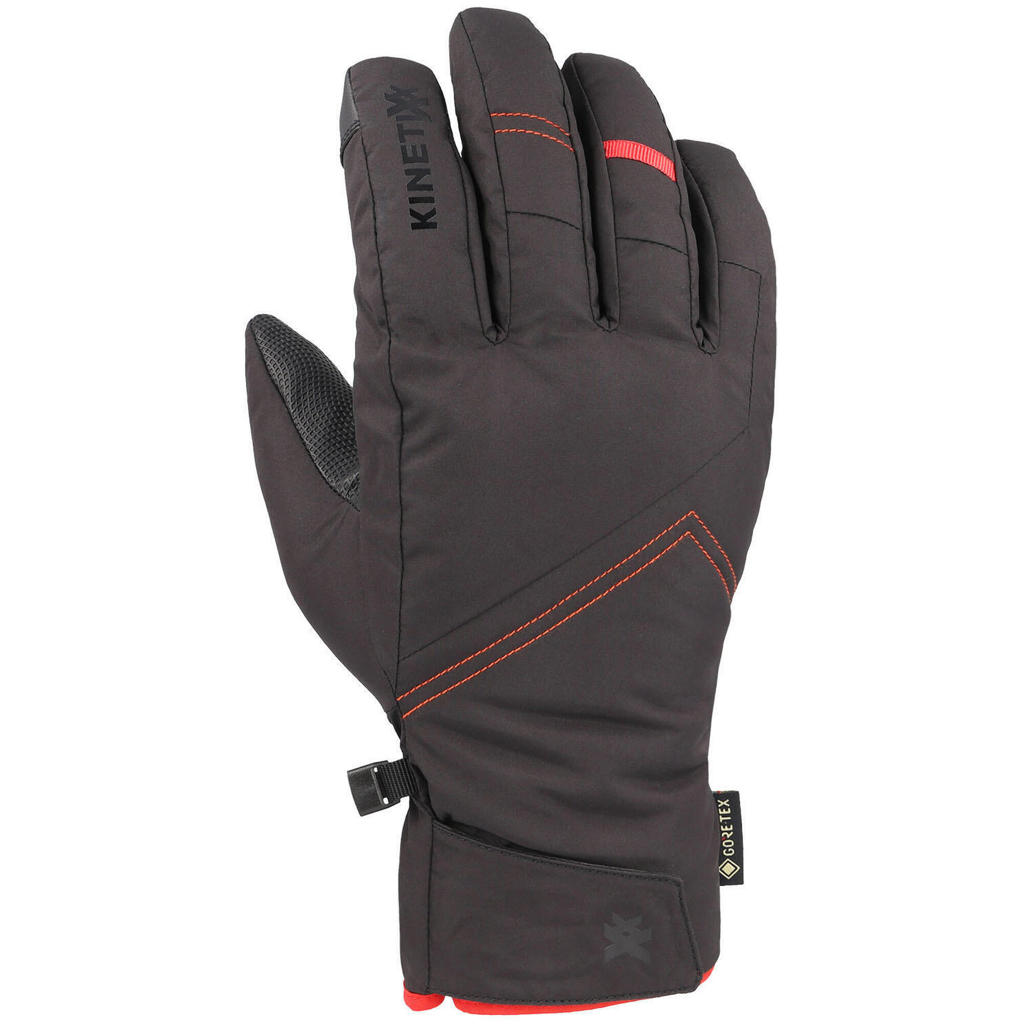 Kinetixx - Gants De Ski Junior Savin Goretex - Gants - Noir - 4 - Decathlon