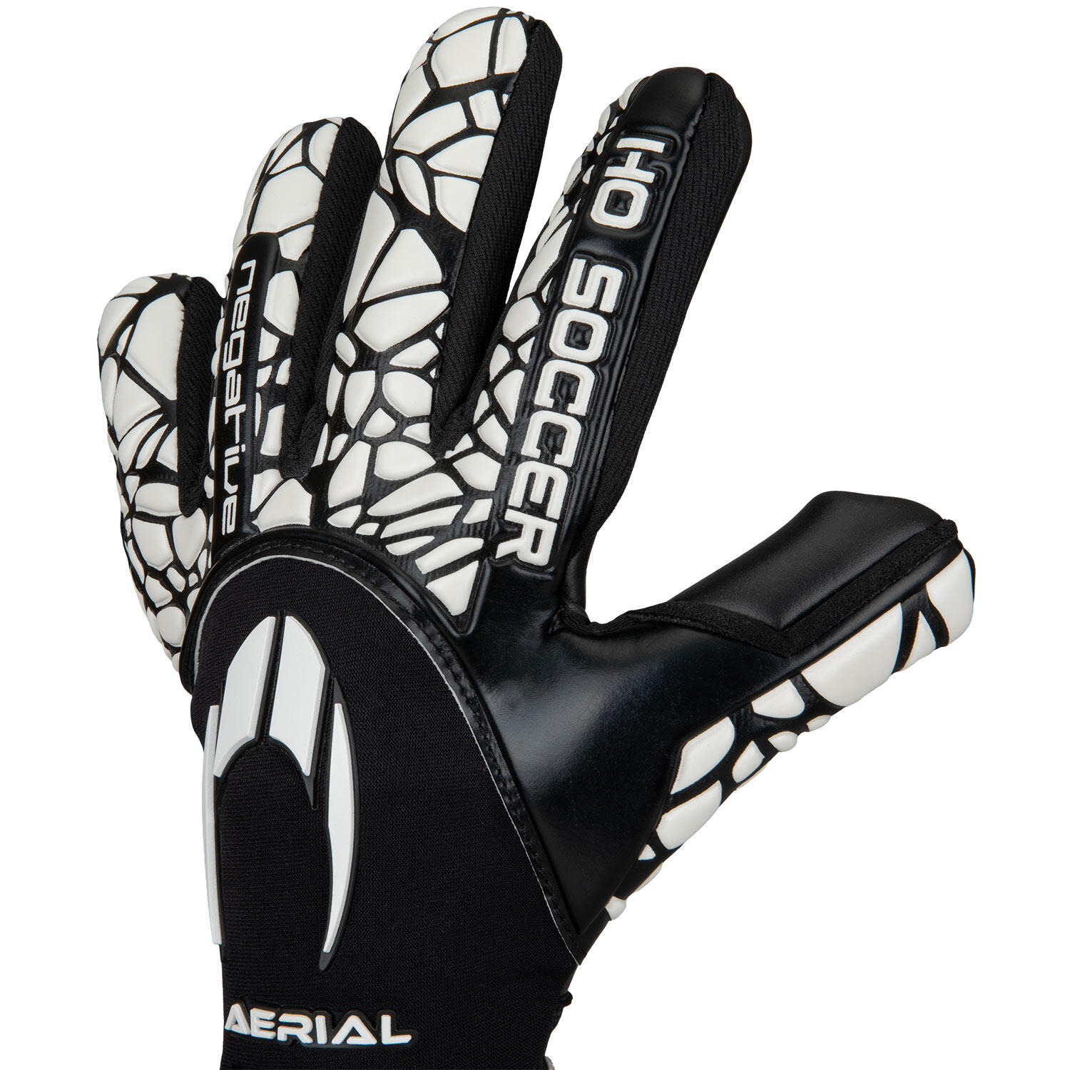 Guanti da portiere Ho Soccer per Adulti Aerial III NG Nero 3/7