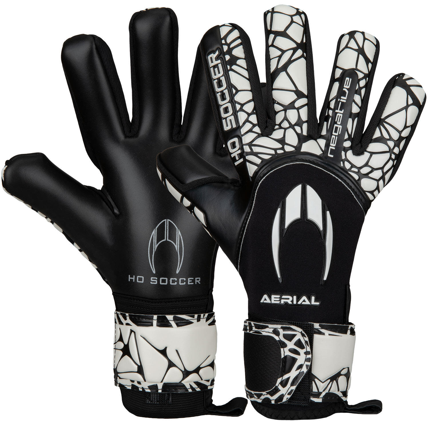 Ho Soccer - Gants De Gardien De But De Football Aerial Iii Ng Black Shadow - Gants De Gardien - Bleu|noir - 9 - Decathlon