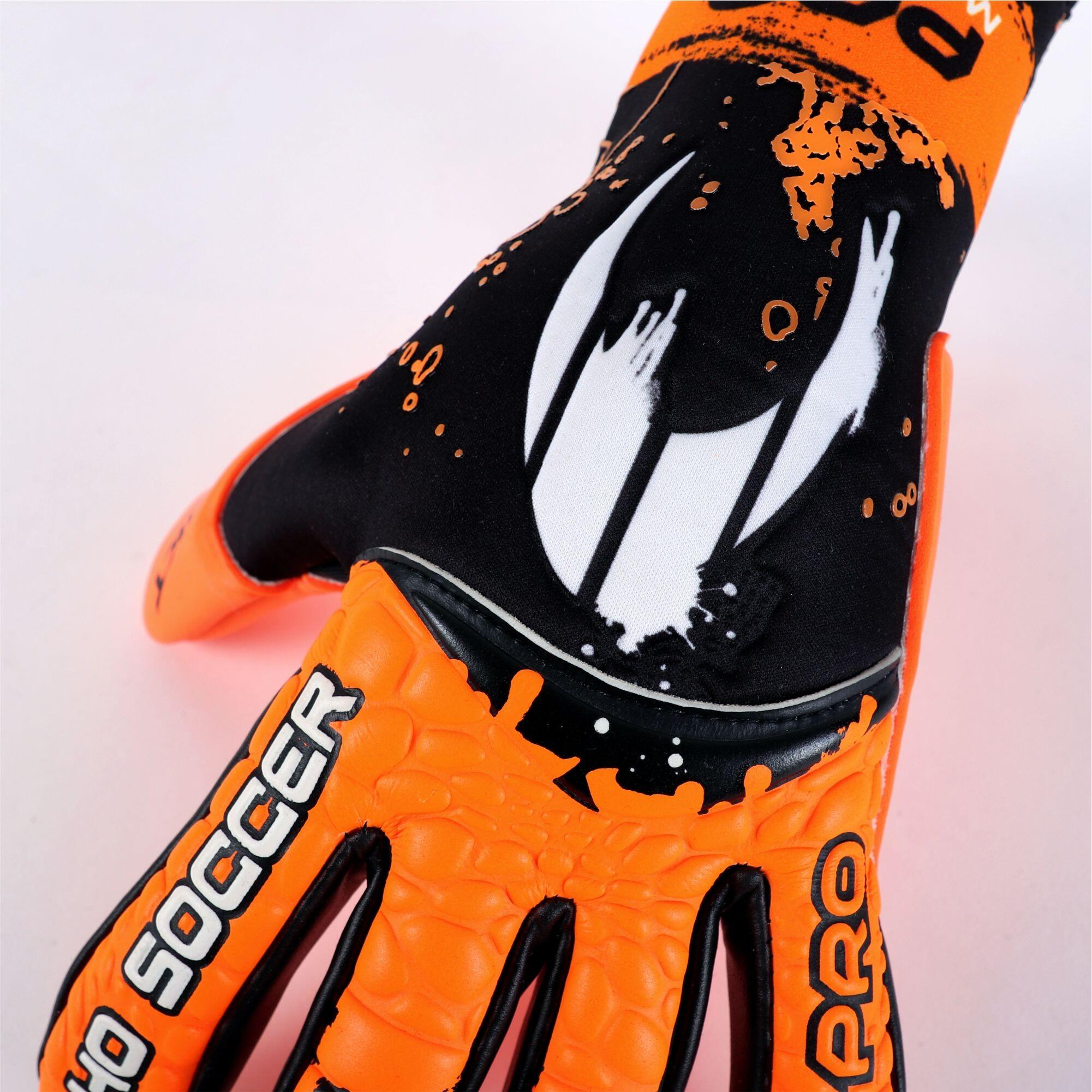 Guante de portero Ho Soccer Adulto Adikt Pro Magnetic Naranja 3/7