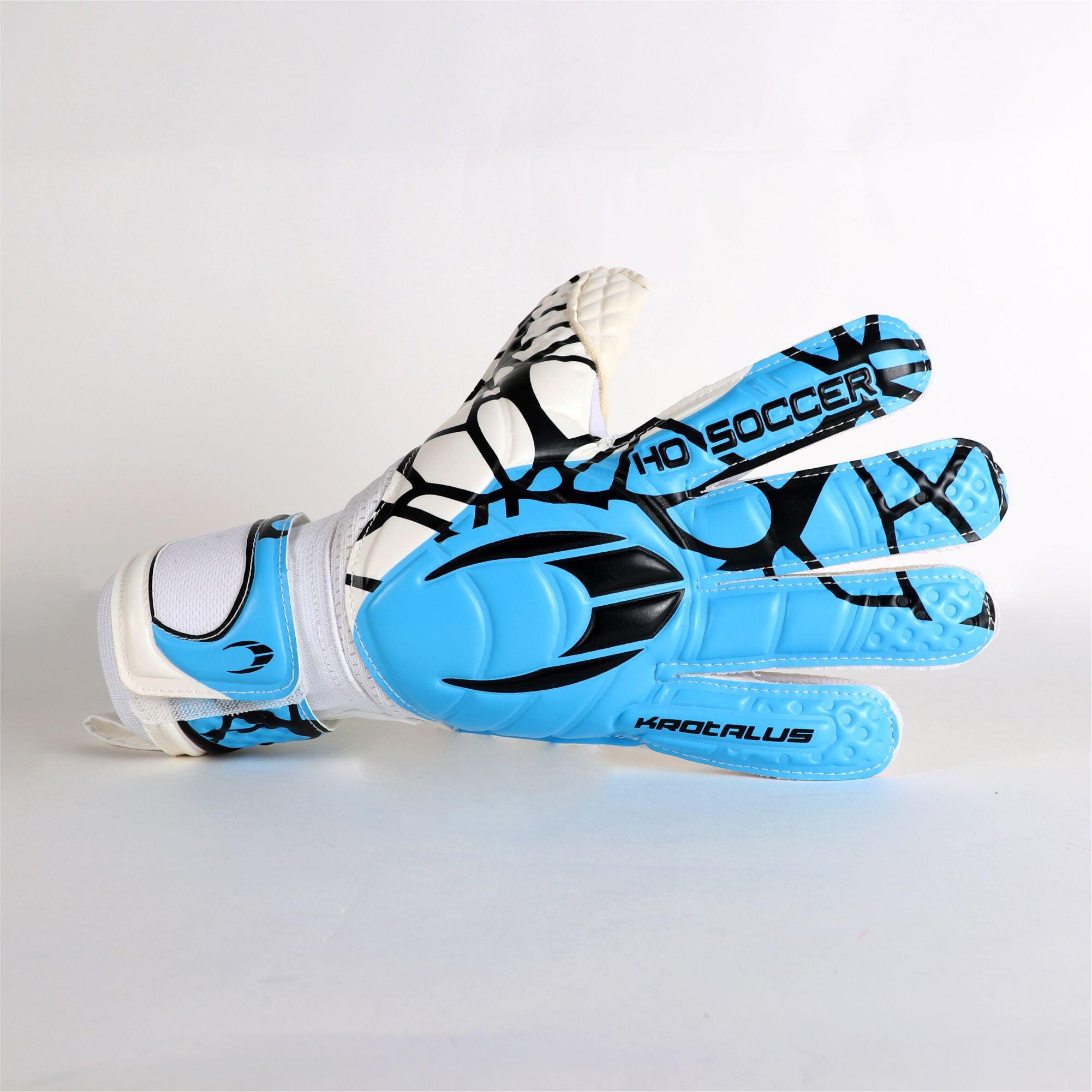 Guante de portero Ho Soccer Niño Krotalus II FL Hardground Azul 5/6