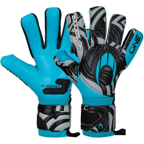 Guanti da portiere Ho Soccer per Bambino One NG Ring Blu