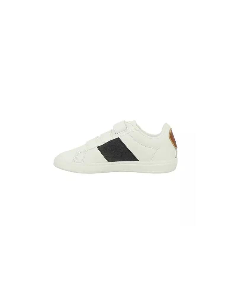 Baskets Le Coq Sportif COURTCLASSIC PS BLACK JEA Blanc 3/5