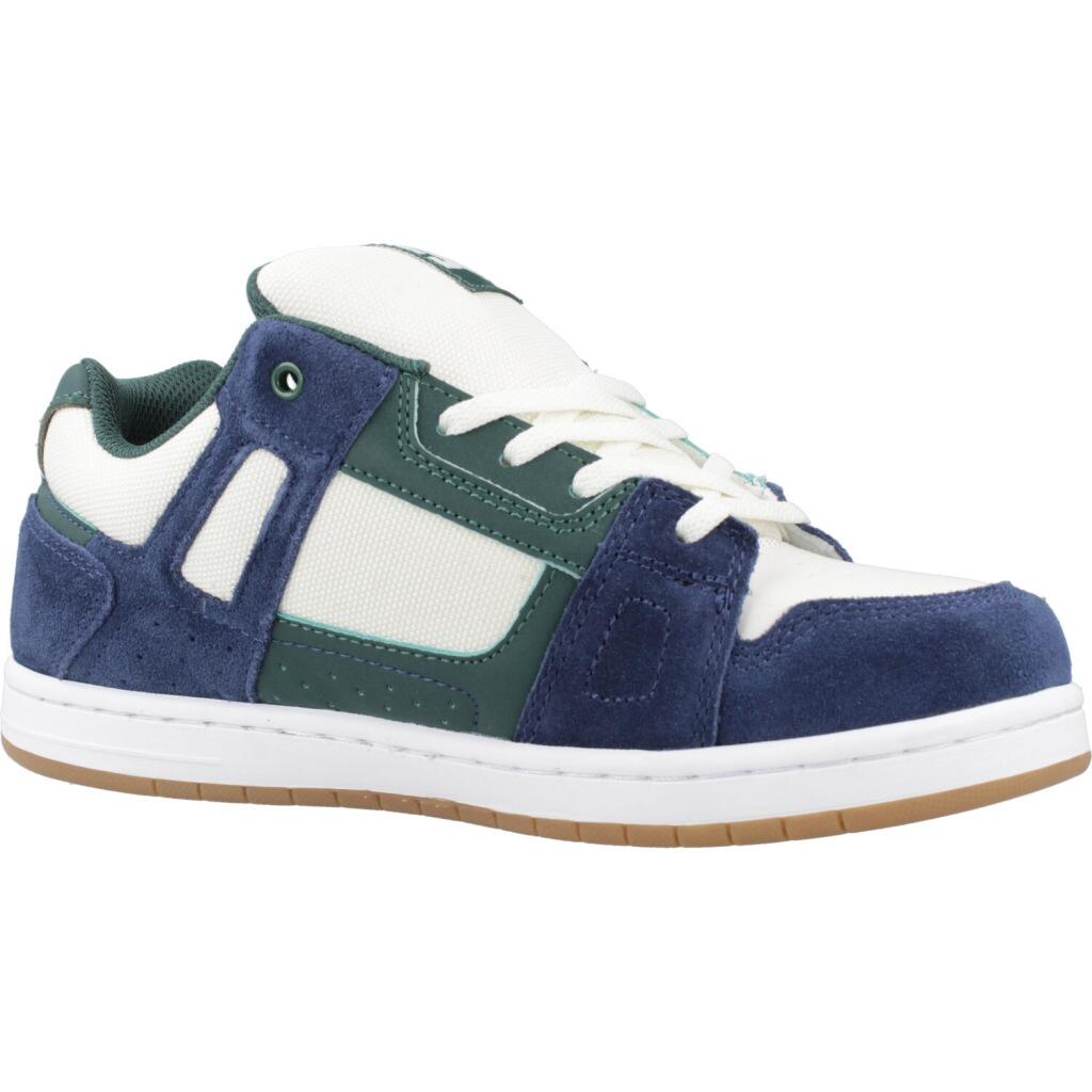 Baskets Dc Modèle Stag Youth Couleur Bleu 5/5
