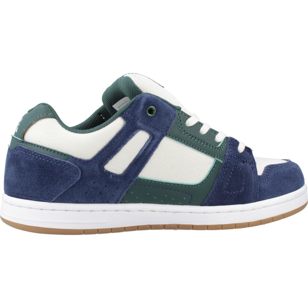 Baskets Dc Modèle Stag Youth Couleur Bleu 4/5