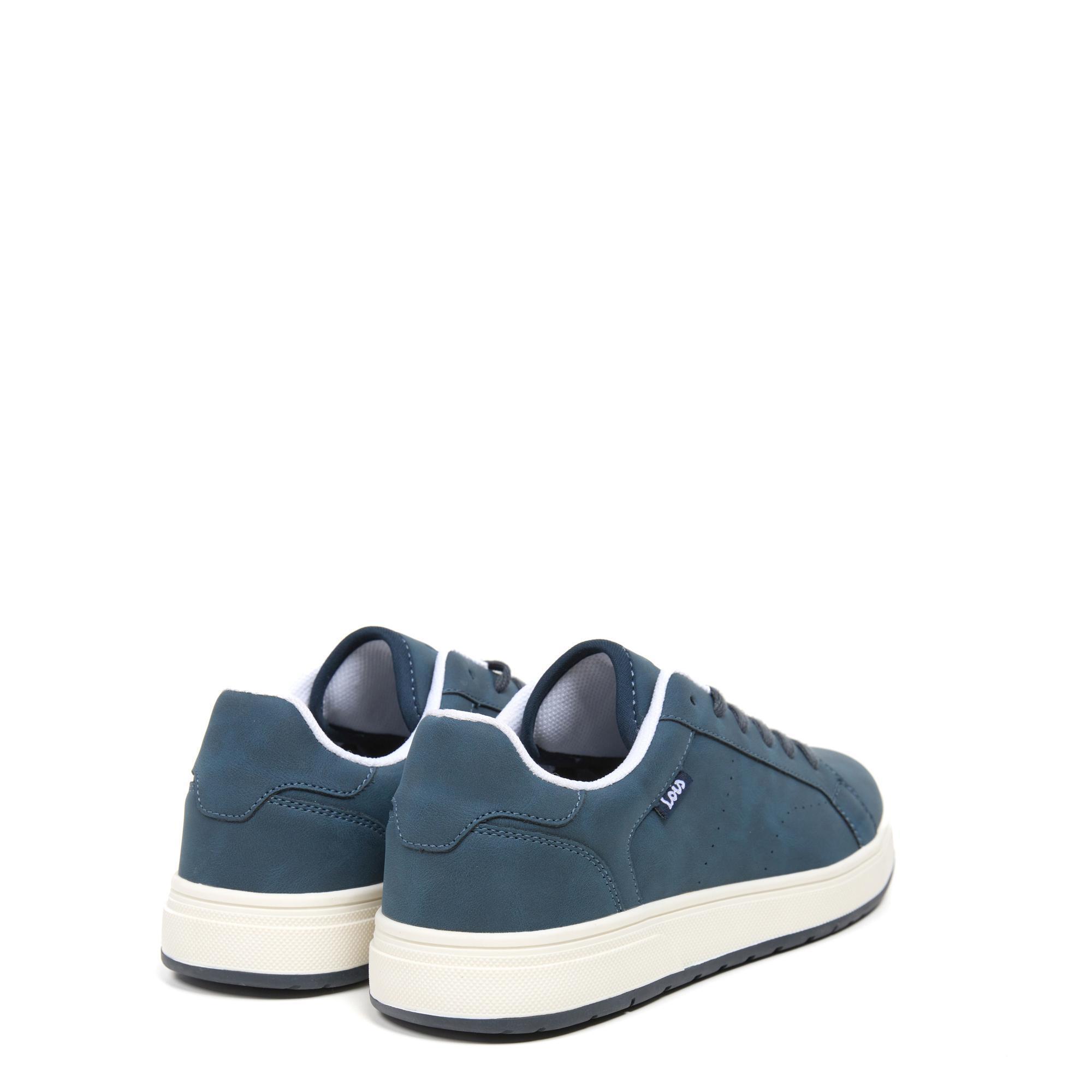 Zapatillas Lois Hombre 64489 Azul Marino con Cordones 3/5